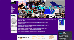 Desktop Screenshot of bluecrowmusic.co.uk